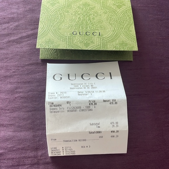 NEW GUCCI WALLET - Picture 6 of 6